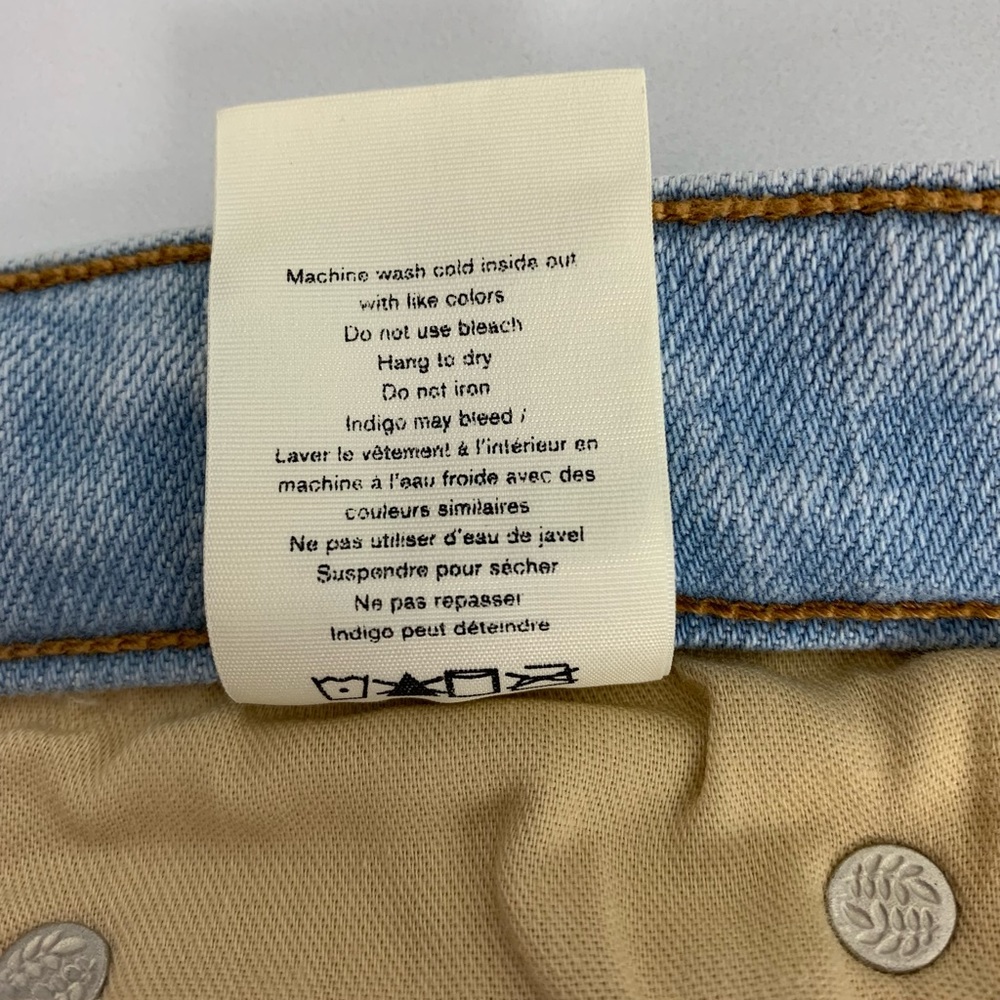 Rag & Bone Nina High Rise Ankle Flare Jeans Light Wash Denim Women’s Size 26 NWT - Picture 13 of 16